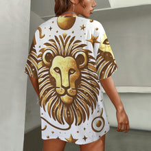 Load image into Gallery viewer, Leo Round Neck Loose T-Shirt
