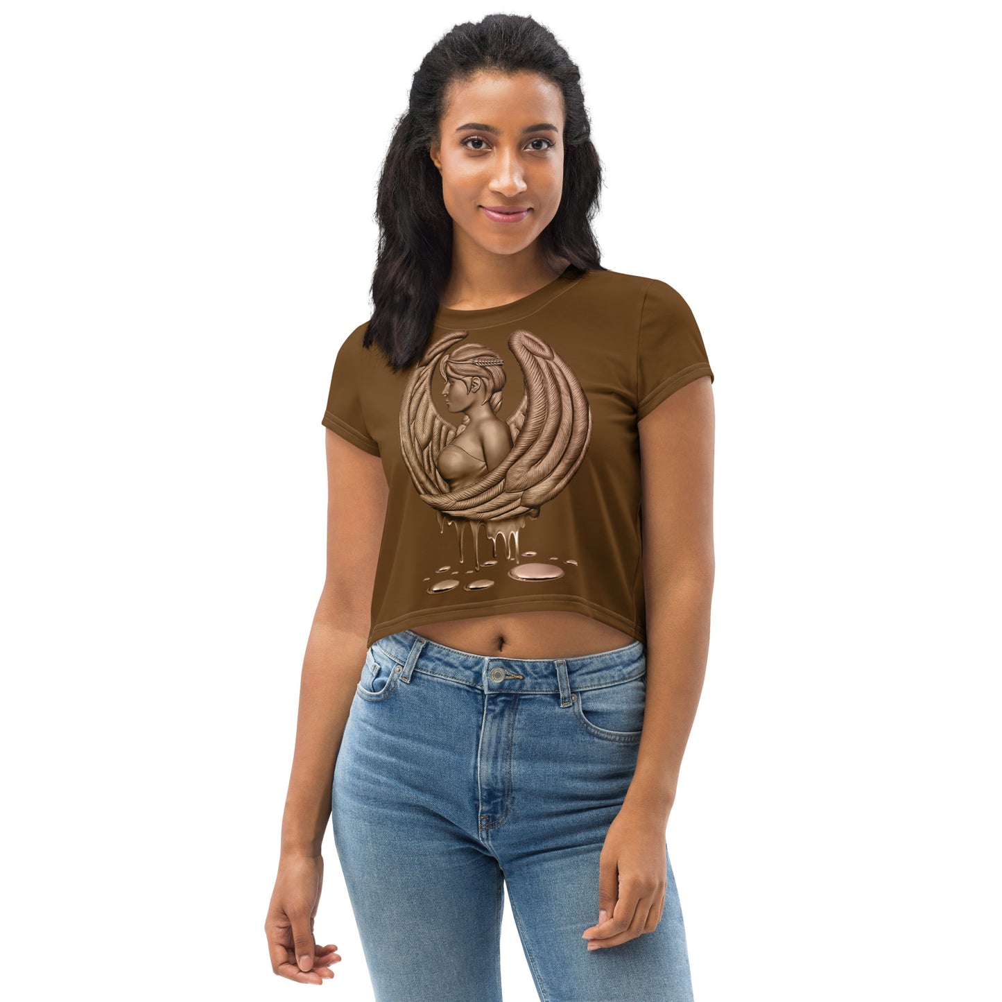 Virgo (G2) All-Over Print Crop Tee