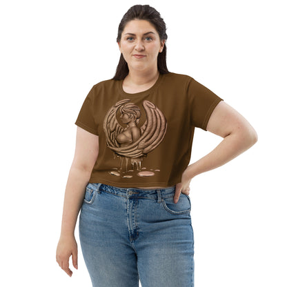 Virgo (G2) All-Over Print Crop Tee