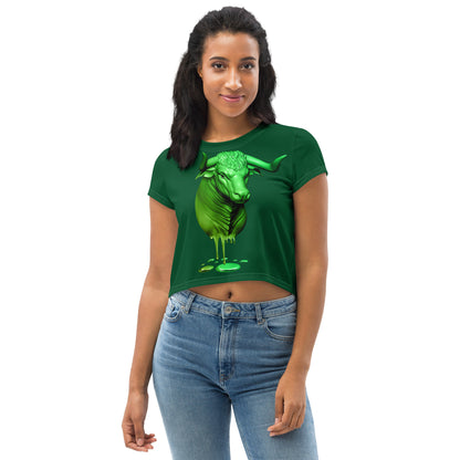 Taurus (G2) All-Over Print Crop Tee