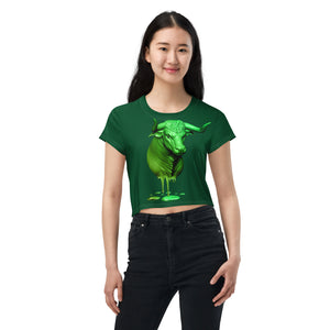 Taurus (G2) All-Over Print Crop Tee