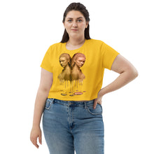 Load image into Gallery viewer, Gemini (G2) All-Over Print Crop Tee
