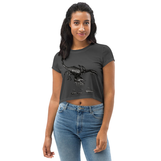 Scorpio (G2) All-Over Print Crop Tee