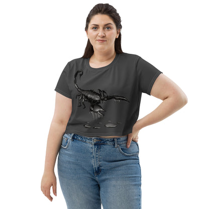 Scorpio (G2) All-Over Print Crop Tee