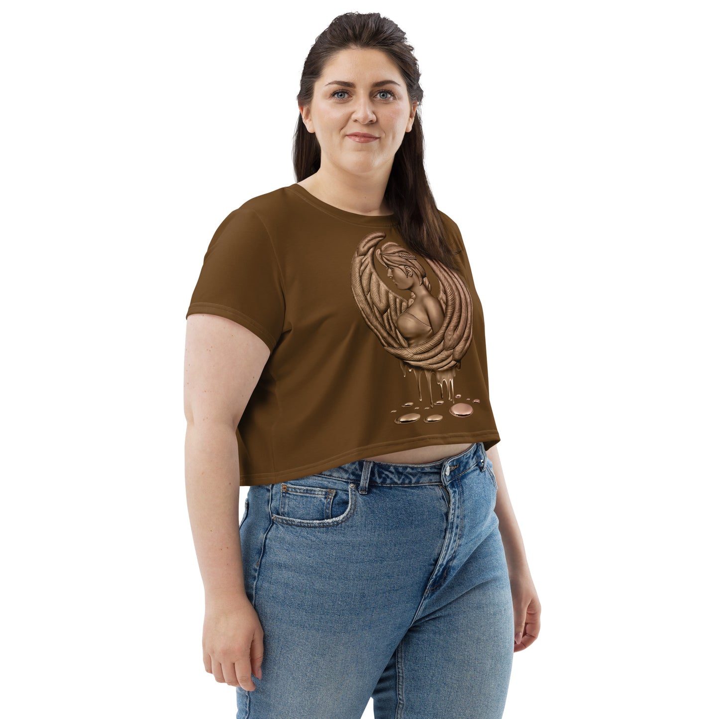 Virgo (G2) All-Over Print Crop Tee