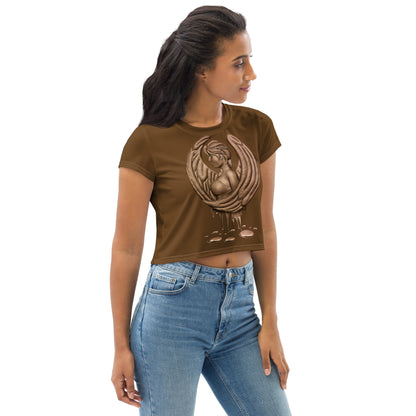 Virgo (G2) All-Over Print Crop Tee