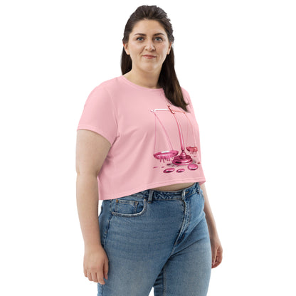 Libra (G2) All-Over Print Crop Tee