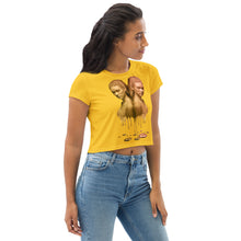 Load image into Gallery viewer, Gemini (G2) All-Over Print Crop Tee
