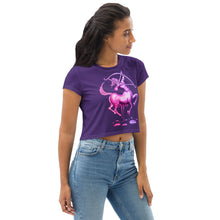 Load image into Gallery viewer, Sagittarius (G2) All-Over Print Crop Tee
