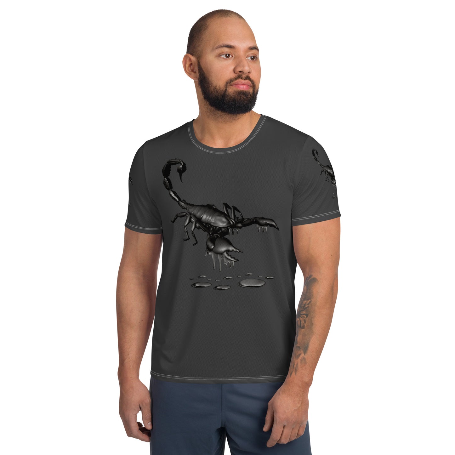 Scorpio (G2) All-Over Print Men's Athletic T-shirt