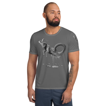 Capricorn (G2) All-Over Print Men's Athletic T-shirt