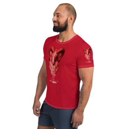 Aries (G2) All-Over Print Men's Athletic T-shirt