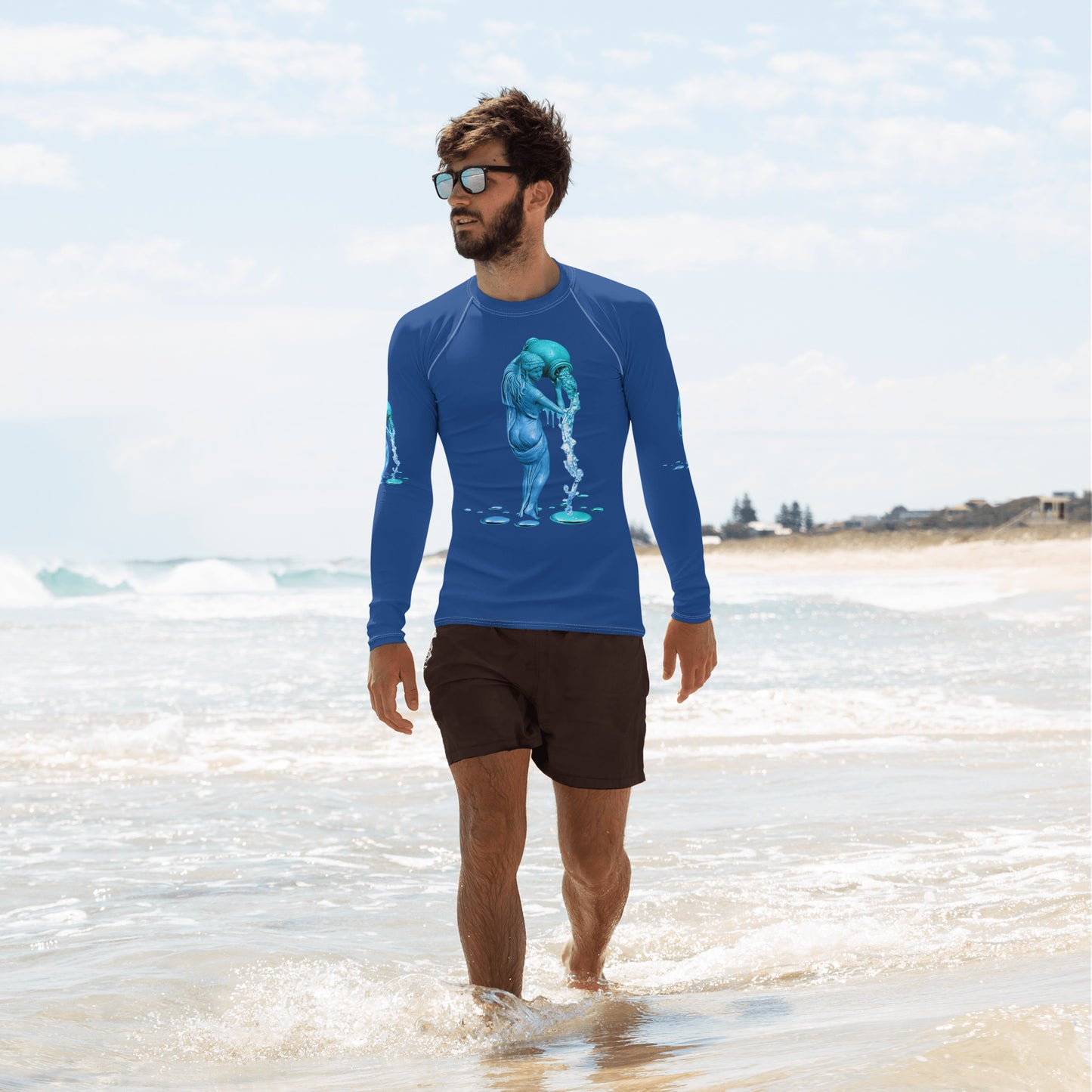 Aquarius (G2) Men's Rash Guard