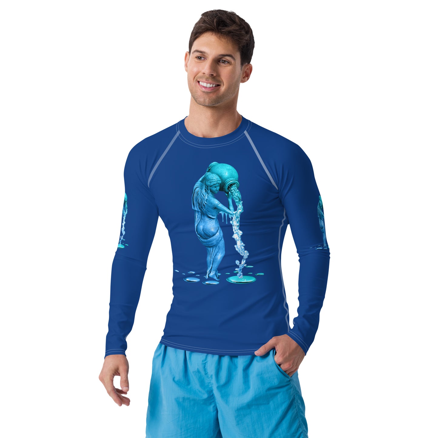 Aquarius (G2) Men's Rash Guard