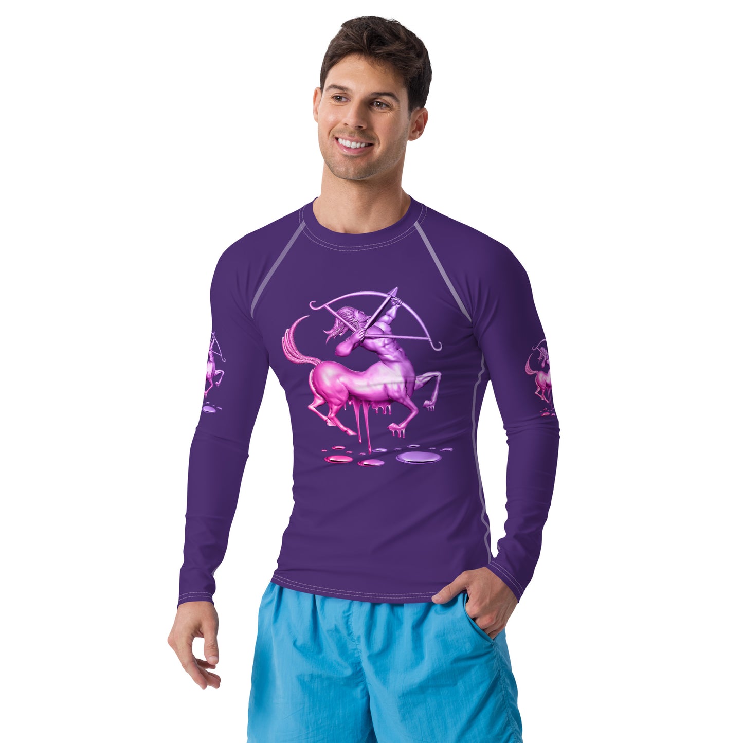 Sagittarius (G2) Men's Rash Guard