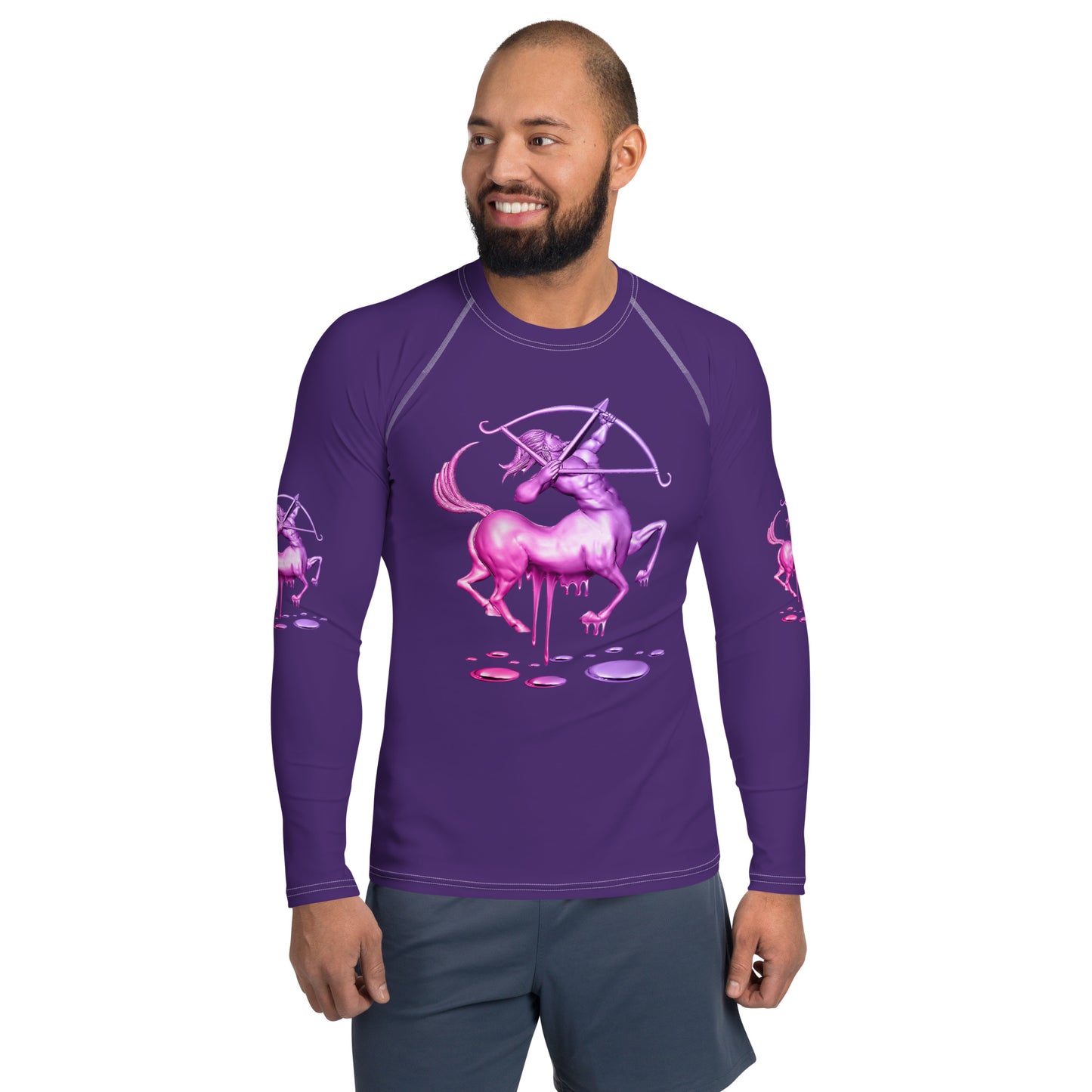 Sagittarius (G2) Men's Rash Guard