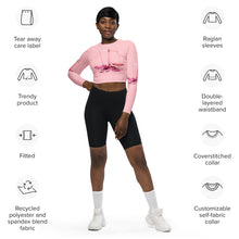 Load image into Gallery viewer, Libra (G2) Recycled long-sleeve crop top
