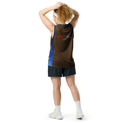 Birthday Virgo Recycled unisex basketball jersey