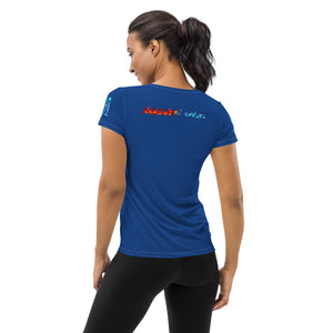 Aquarius (G2) All-Over Print Women's Athletic T-shirt