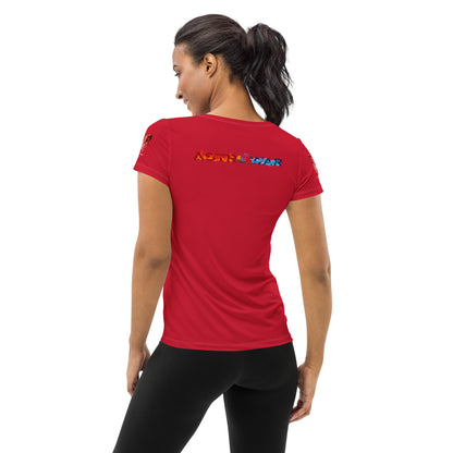 Aries (G2) All-Over Print Women's Athletic T-shirt