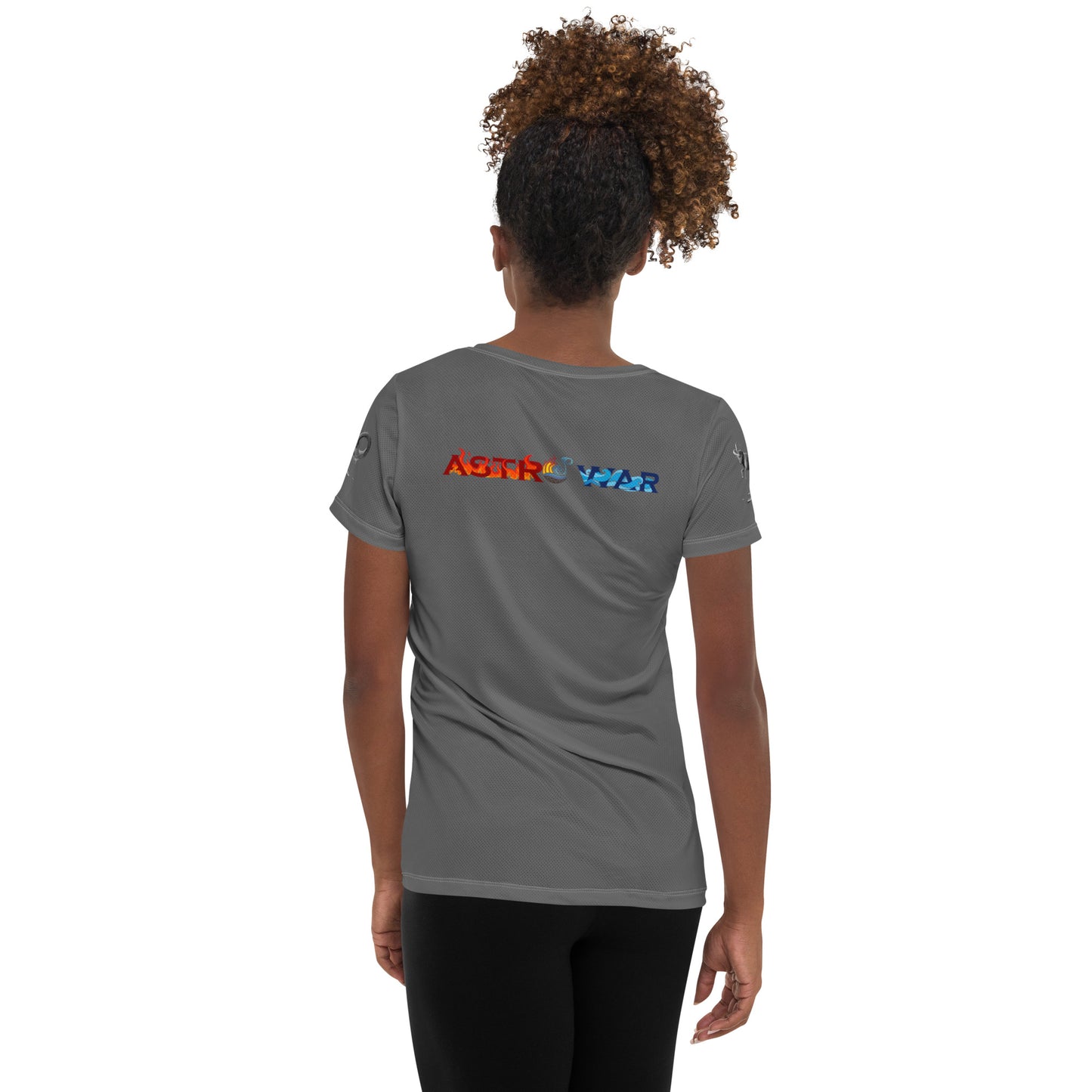 Capricorn (G2) All-Over Print Women's Athletic T-shirt