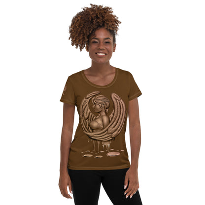 Virgo (G2) All-Over Print Women's Athletic T-shirt