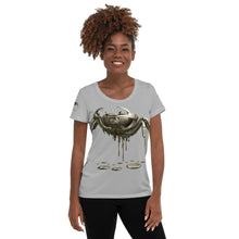 Load image into Gallery viewer, Cancer (G2) All-Over Print Women&#39;s Athletic T-shirt
