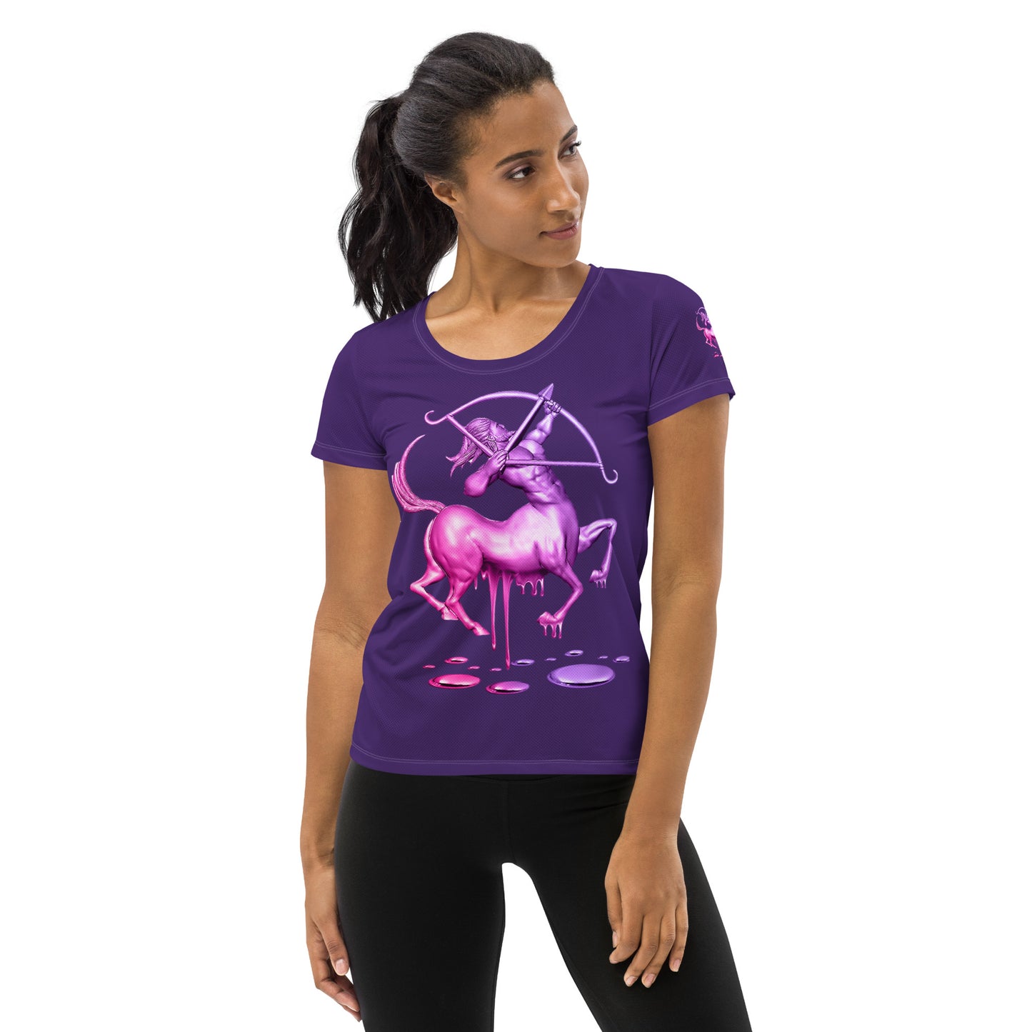 Sagittarius (G2) All-Over Print Women's Athletic T-shirt