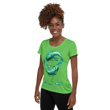 Load image into Gallery viewer, Pisces (G2) All-Over Print Women&#39;s Athletic T-shirt
