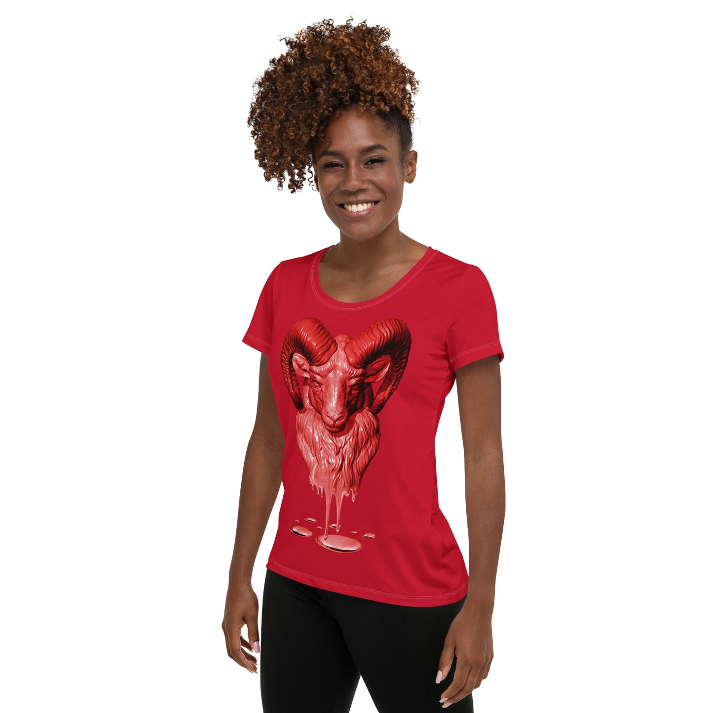 Aries (G2) All-Over Print Women's Athletic T-shirt