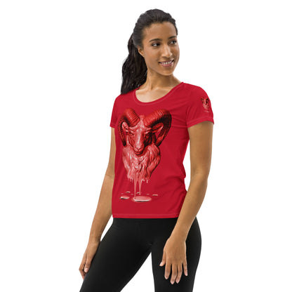 Aries (G2) All-Over Print Women's Athletic T-shirt