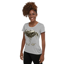 Load image into Gallery viewer, Cancer (G2) All-Over Print Women&#39;s Athletic T-shirt
