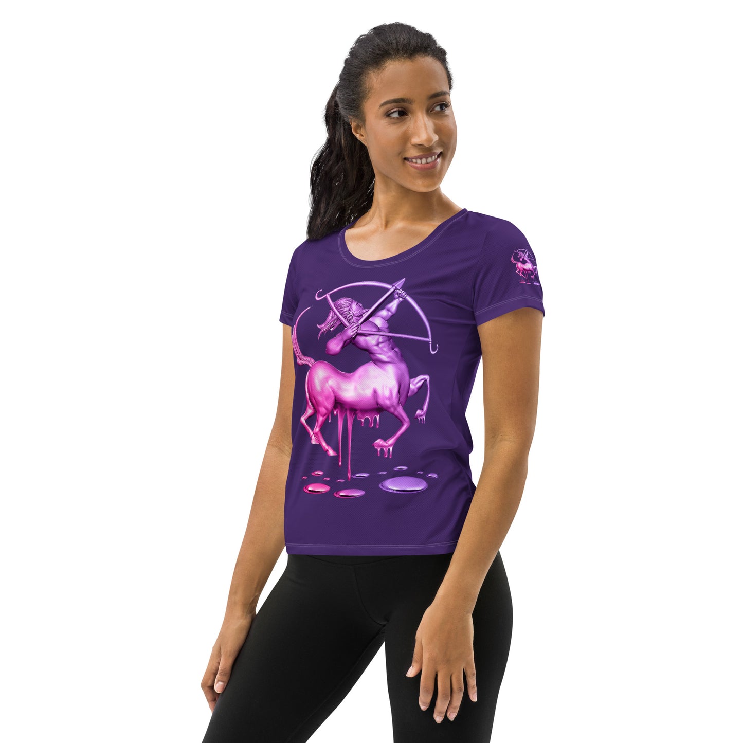 Sagittarius (G2) All-Over Print Women's Athletic T-shirt