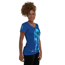 Load image into Gallery viewer, Aquarius (G2) All-Over Print Women&#39;s Athletic T-shirt
