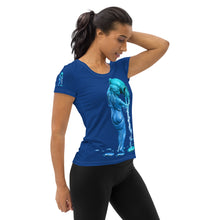 Load image into Gallery viewer, Aquarius (G2) All-Over Print Women&#39;s Athletic T-shirt
