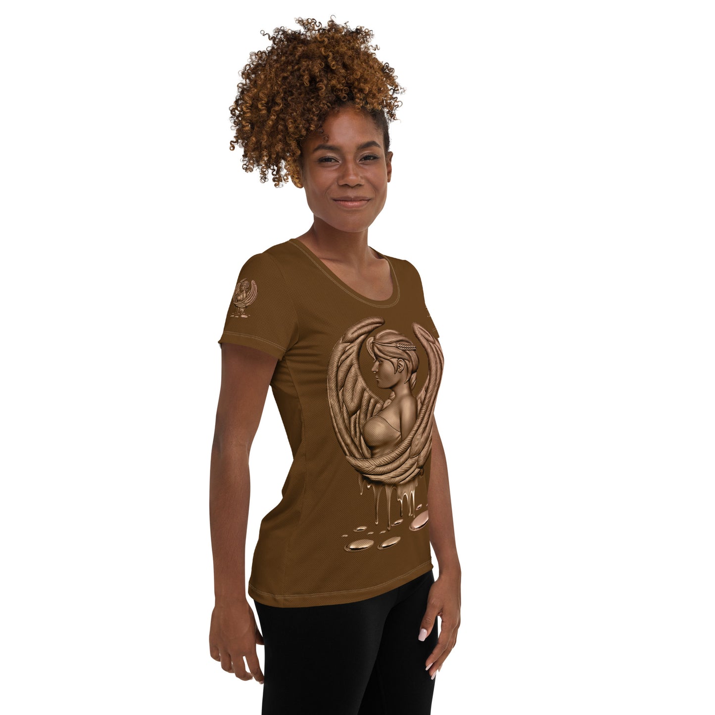 Virgo (G2) All-Over Print Women's Athletic T-shirt