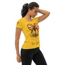 Load image into Gallery viewer, Gemini (G2) All-Over Print Women&#39;s Athletic T-shirt
