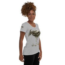 Load image into Gallery viewer, Cancer (G2) All-Over Print Women&#39;s Athletic T-shirt
