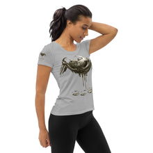 Load image into Gallery viewer, Cancer (G2) All-Over Print Women&#39;s Athletic T-shirt
