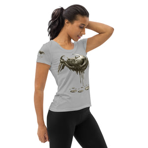 Cancer (G2) All-Over Print Women's Athletic T-shirt