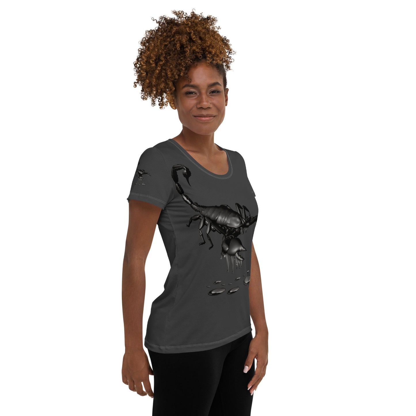 Scorpio (G2) All-Over Print Women's Athletic T-shirt