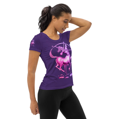 Sagittarius (G2) All-Over Print Women's Athletic T-shirt