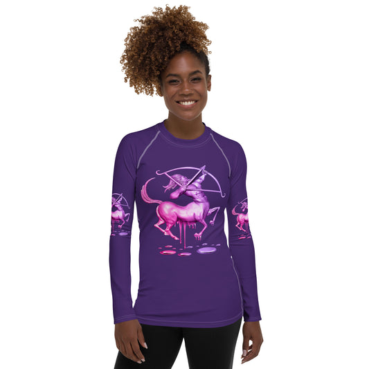 Sagittarius (G2) Women's Rash Guard