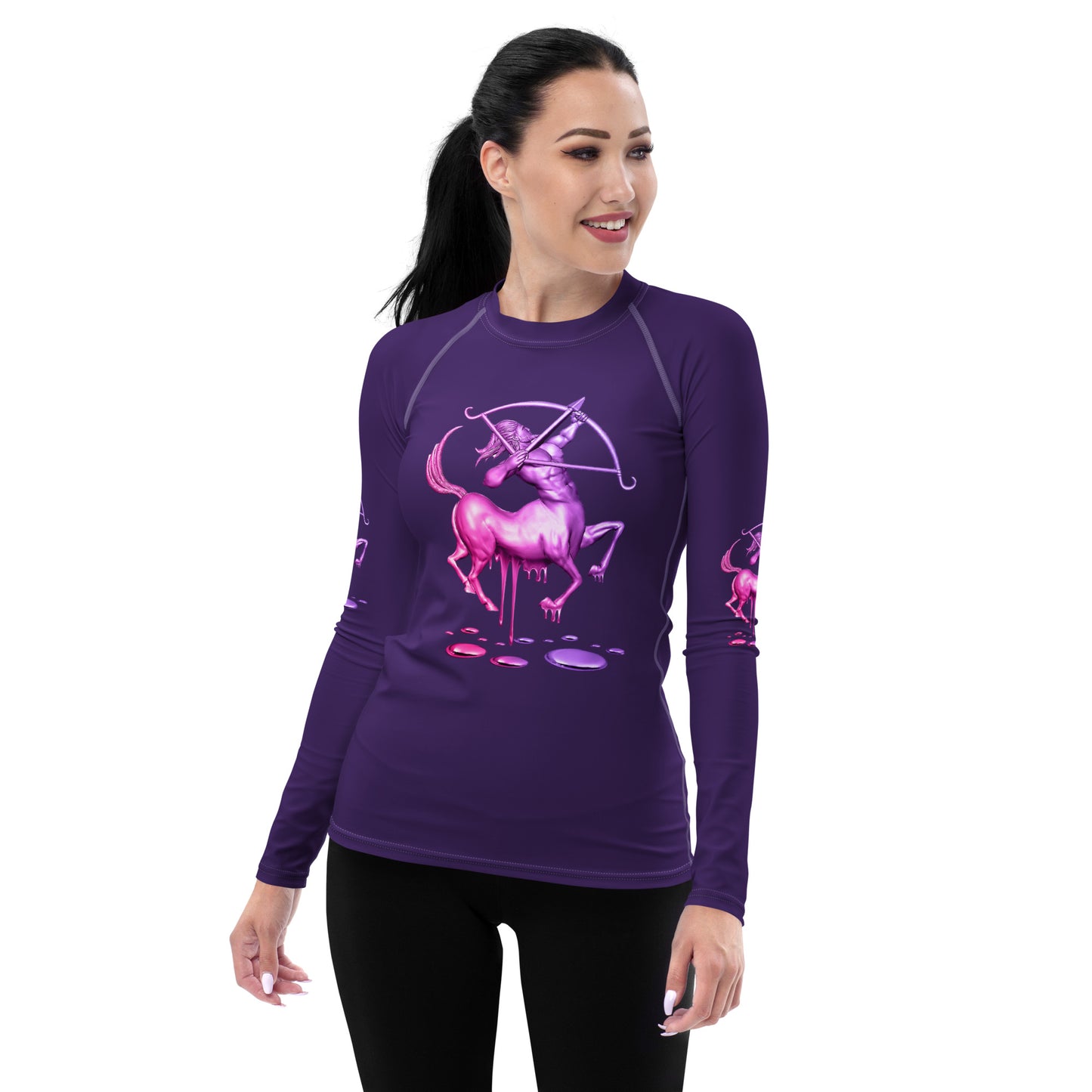 Sagittarius (G2) Women's Rash Guard