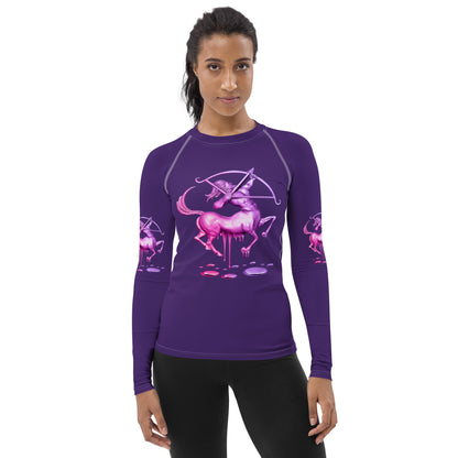 Sagittarius (G2) Women's Rash Guard