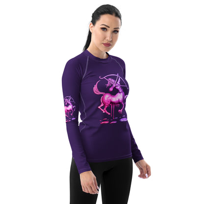 Sagittarius (G2) Women's Rash Guard