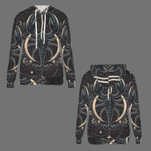 Load image into Gallery viewer, Design 210543501 Scorpio Women&#39;s Drawstring Pocket Hoodie
