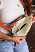 Load image into Gallery viewer, Orange Pumpkin Sunflower Halloween Graphic Crossbody Bag
