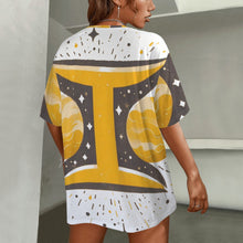Load image into Gallery viewer, Gemini Round Neck Loose T-Shirt
