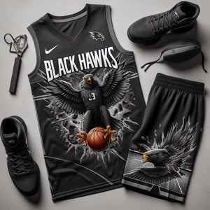 Black Hawks Team Jersey